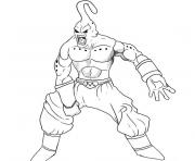 Coloriage dragon ball z buu