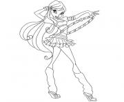 Coloriage winx club believix