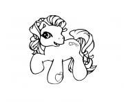 Coloriage petit poney