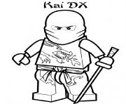 Dessin ninjago kai ninja