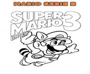 Coloriage mario bros nintendo 3