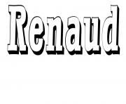 Coloriage Renaud