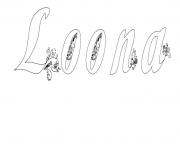 Coloriage Loona