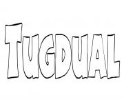 Coloriage Tugdual