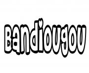 Coloriage Bandiougou