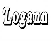Coloriage Logann