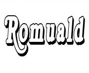 Coloriage Romuald