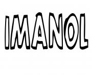 Coloriage Imanol
