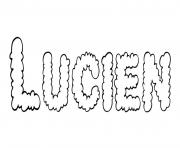 Coloriage Lucien