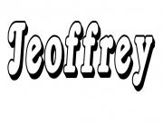 Coloriage Jeoffrey