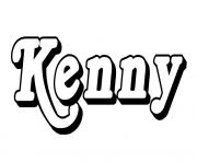 Coloriage Kenny