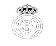 Coloriage foot real madrid