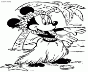 Coloriage Mickey Minnie 046
