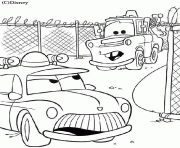 Coloriage police cars