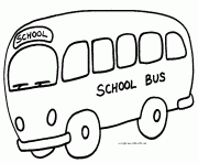 Coloriage dessin bus enfant 16