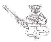 Coloriage lego starwars angry