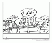 Coloriage dessin lego 129