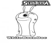 Coloriage slugterra white boon doc