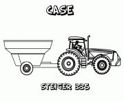 Coloriage tracteur 68