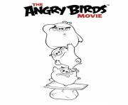 Coloriage angry birds le film 2016