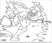 Coloriage colorier captain america 181