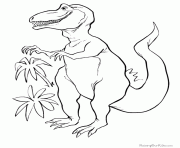 Coloriage dinosaure 221