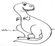 Coloriage dinosaure 144