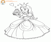 Coloriage disney princesse 295