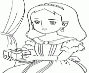 Coloriage disney princesse 30