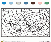 Coloriage magique ce2 ce1 soustraction 2