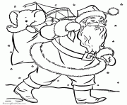 Coloriage pere noel 179