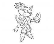 Coloriage sonic 172