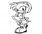 Coloriage sonic 44
