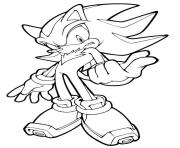 Coloriage sonic 187