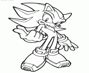 Coloriage sonic 39