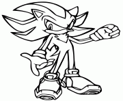 Coloriage sonic 12