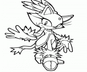 Coloriage sonic 145