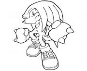Coloriage sonic 28