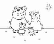 Coloriage peppa pig 3