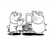 Coloriage peppa pig 171