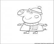 Coloriage peppa pig 13