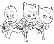 Coloriage Pyjamasques Dessin Pyjamasques Sur Coloriage Info