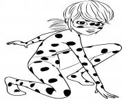 Coloriage Ladybug Miraculous à Imprimer Dessin Sur Coloriage