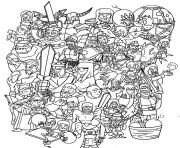 Coloriage Clash Royale Sorciere Dessin