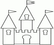 Coloriage Chateau Sur Coloriage Info