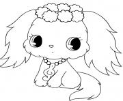 Coloriage Jewelpet sapphie