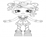Coloriage Rosie Bloom Colouring Page