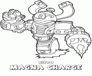 Coloriage skylanders swap force tech first edition nitro magna charge
