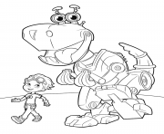 Coloriage Rusty Rivets for Boys