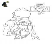 coloriage fortnite battle royale personnage 4 - dessin de fortnite a imprimer gratuit